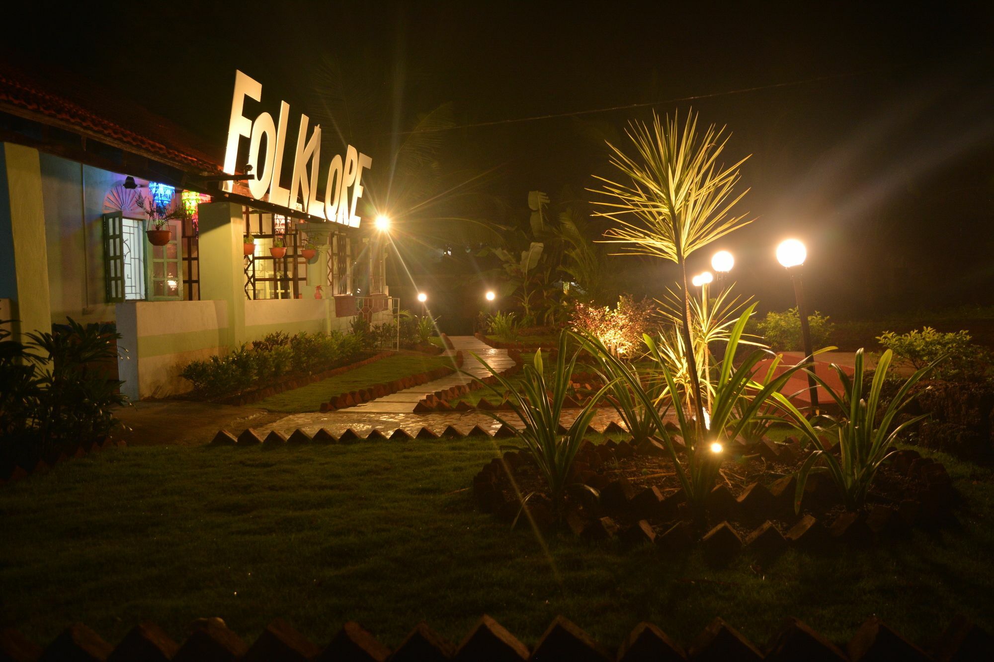 Folklore Hostel Goa Vagator Kültér fotó